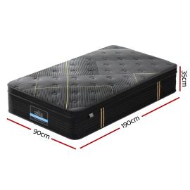 Single 35cm Firm Foam Mattress with Bamboo Pocket